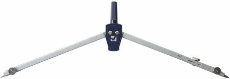 Готовальня BRAUBERG "Student Oxford", 4 предмета: циркуль 140 мм, рейсфедернная вставка + держатель, грифель, 210335