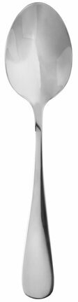 Ложки чайные 13,5 см, STANDARD, КОМПЛЕКТ 6 шт., полированная нержавеющая сталь, серебристые DASWERK, 609075