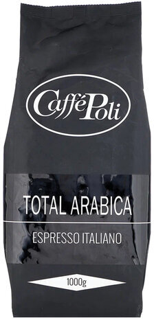 Кофе в зернах CAFFE POLI "Poli Arabica", 1 кг, арабика 100%, ИТАЛИЯ, 1770447