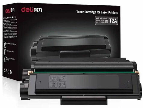 Картридж лазерный DELI T2A для P2000/M2000, ресурс 2000 стр.