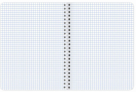Тетрадь А5 80 л. BRAUBERG, гребень, клетка, обложка картон, "Multicolor" (микс в спайке), 404416
