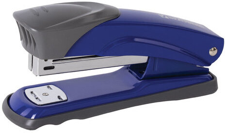 Степлер №24/6, 26/6 металлический BRAUBERG "Universal+", до 25 листов, синий, 227780