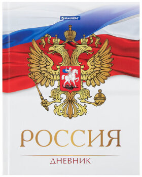Дневник 5-11 класс 48 л., твердый, BRAUBERG, глянцевая ламинация, с подсказом, "Символика 2", 106067