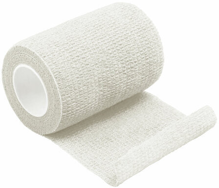 Бинт эластичный самофиксирующийся, 4 м х 8 см, белый, ВАРИАНТ