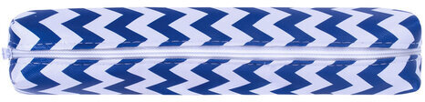 Пенал-косметичка ПИФАГОР, мягкий, "WAVE", прямоугольный, 20х7х4 см, 229264