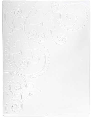 Клише для тиснения 3D "Бабочки" для Машинки для тиснения ОС-5, 108х146 мм, ОСТРОВ СОКРОВИЩ, 663795, 862-002