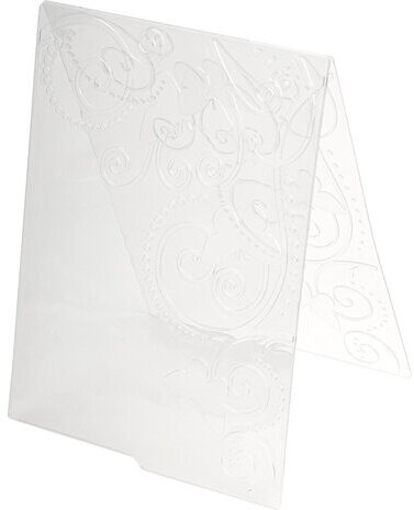 Клише для тиснения 3D "Бабочки" для Машинки для тиснения ОС-5, 108х146 мм, ОСТРОВ СОКРОВИЩ, 663795, 862-002