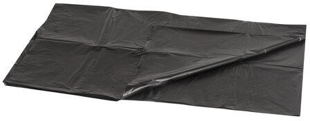 Мешки для мусора 200 л, черные, в пачке 5 шт., особо прочные, ПВД 50 мкм, 90х130 см, LAIMA, 601393