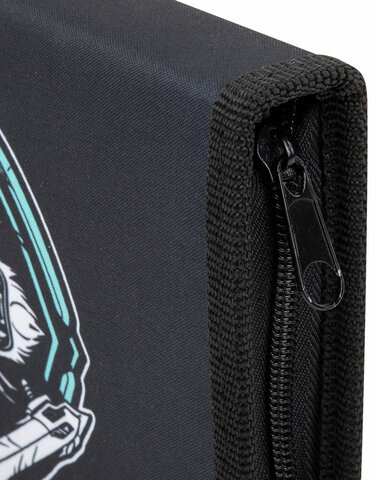 Пенал ПИФАГОР, 1 отделение, полиэстер, 19х13 см, "White tiger", 272285