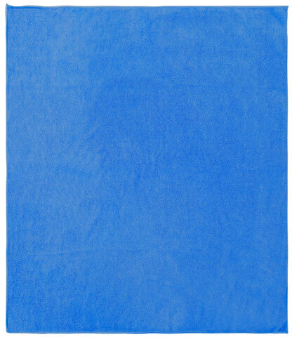 Тряпка для мытья пола из микрофибры 50х60 см "OVERLOCK INDIGO COLOUR", синяя, LAIMA HOME, 608222