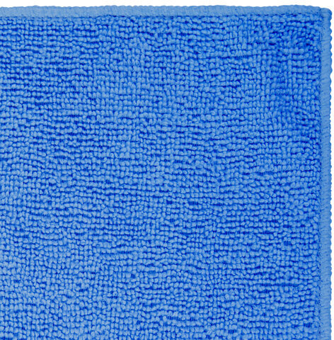 Тряпка для мытья пола из микрофибры 50х60 см "OVERLOCK INDIGO COLOUR", синяя, LAIMA HOME, 608222