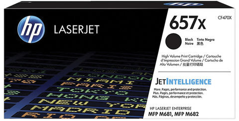 Картридж лазерный HP (CF470X) Color LJ M681dh/M681f/M682z, №657X, черный, оригинальный, ресурс 28000 страниц