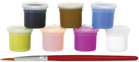 Раскраска по номерам А4, ЮНЛАНДИЯ "КОТЕНОК", С АКРИЛОВЫМИ КРАСКАМИ, на картоне, кисть, 661589