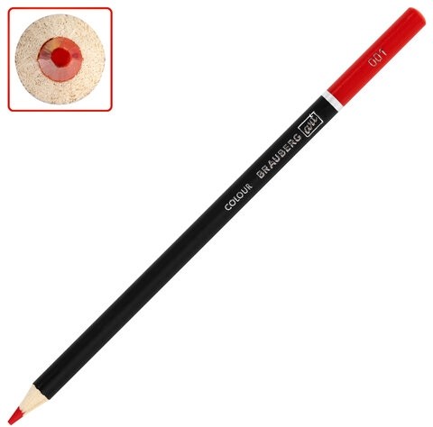 Карандаши художественные цветные BRAUBERG ART CLASSIC, 36 цветов, МЯГКИЙ грифель 3,3 мм, 181538