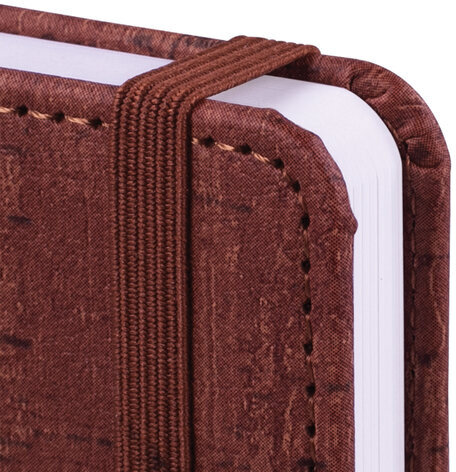 Ежедневник датированный 2024 МАЛЫЙ ФОРМАТ 100х150 мм А6, BRAUBERG "Wood", под кожу, коричневый, 114795