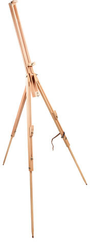 Мольберт полевой BRAUBERG ART CLASSIC, тренога, бук, высота 84 -187 см, высота холста 106см, 190651