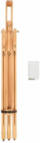 Мольберт полевой BRAUBERG ART CLASSIC, тренога, бук, высота 84 -187 см, высота холста 106см, 190651