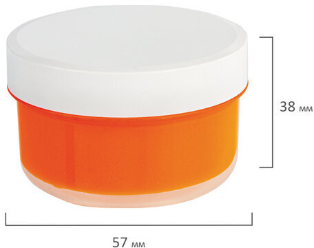 Краски пальчиковые флуоресцентные ЮНЛАНДИЯ "НЕОНЧИКИ", 6 цветов по 60 мл, в баночках, 191341