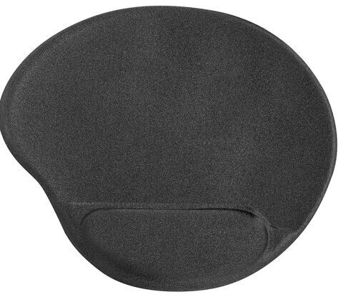 Коврик для мыши DEFENDER "Easy Work", полиуретан+лайкра, 260х225х5 мм, черный, 50905, D50905