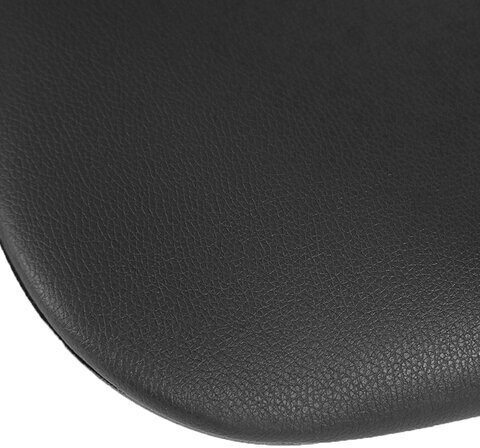 Стул для персонала и посетителей "ISO", черный каркас, кожзам черный