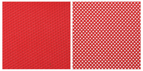 Кресло офисное МЕТТА "SU-B-8" хром, ткань-сетка, сиденье мягкое, красное