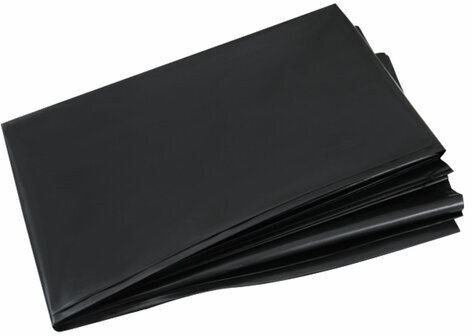 Мешки для мусора 240 л, черные, в пачке 5 шт., особо прочные, ПВД 60 мкм, 90х140 см, LAIMA, 601394