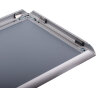 Рамка настенная для рекламы, А4 (210х297 мм), алюминиевый профиль, прижимные стороны, BRAUBERG, 232203