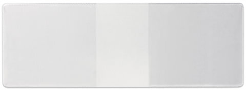 Обложка для студенческого билета, удостоверения, 104х74 мм, ПВХ, прозрачная, ДПС, 1098.К