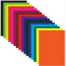 Цветная бумага А4 газетная, 16 листов 16 цветов, на скобе, ПИФАГОР, 200х280 мм, "Лиса", 113540