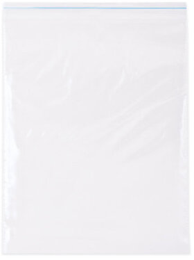 Пакеты с замком &quot;зиплок&quot; (гриппер), КОМПЛЕКТ 100 шт., 300х400 мм, ПВД, 35 мкм, PEZ018P