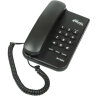 Телефон RITMIX RT-320 black, световая индикация звонка, блокировка набора ключом, черный, 15118347