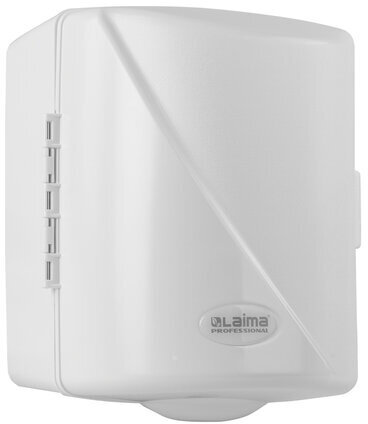 Диспенсер для полотенец с центральной вытяжкой LAIMA PROFESSIONAL ORIGINAL (Система М1/M2), белый, ABS-пластик, 605763