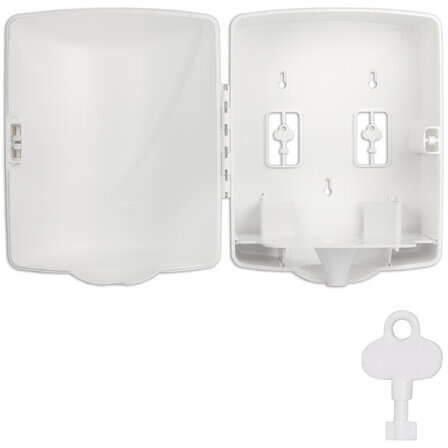 Диспенсер для полотенец с центральной вытяжкой LAIMA PROFESSIONAL ORIGINAL (Система М1/M2), белый, ABS-пластик, 605763