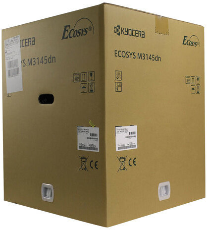 МФУ лазерное KYOCERA M3145dn, "3 в 1", А4, 45 стр./мин, 150 000 стр./мес., ДУПЛЕКС, ДАПД, сетевая карта, 1102TF3NL0