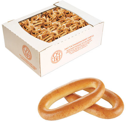 Сушки ОЗБИ Челночок, 3 кг, весовые, гофрокороб, 987