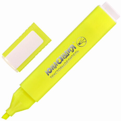 Набор текстовыделителей ЮНЛАНДИЯ 2 шт., ЖЕЛТЫЙ/РОЗОВЫЙ, "COLORSTAR", линия 1-4 мм, 151707