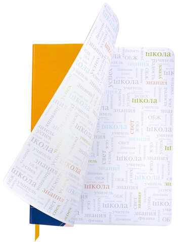 Дневник 1-11 класс 48 л., кожзам (гибкая), печать, фольга, BRAUBERG, "Mountains", 106223