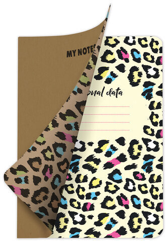 Тетрадь 60 л. в клетку обложка КРАФТ, бежевая бумага 70 г/м2, сшивка, В5 (179х250 мм), СЛОГАН, BRAUBERG, 403810