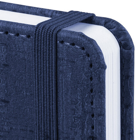 Ежедневник датированный 2024 МАЛЫЙ ФОРМАТ А6 100х150 мм, BRAUBERG "Wood", под кожу, синий, 114796