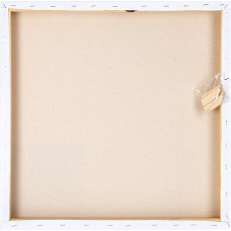 Холст 3D на подрамнике BRAUBERG ART CLASSIC 50х50см, 440г/м, грунт, 100% хлопок мелкое зерно, 191665