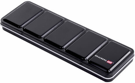 Акварель художественная кюветы НАБОР 24 цвета по 3,5 г, металлический кейс, BRAUBERG ART PREMIERE, 191773