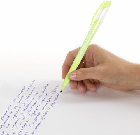 Ручка стираемая гелевая с грипом BRAUBERG X-ERASE PASTEL, СИНЯЯ, узел 0,7 мм, линия 0,35 мм, 143953