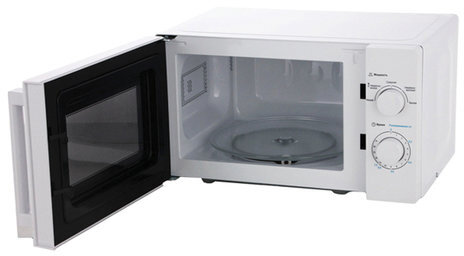 Микроволновая печь MIDEA MM720CY6-W объем 20 л, мощность 700 Вт, механическое управление, белая