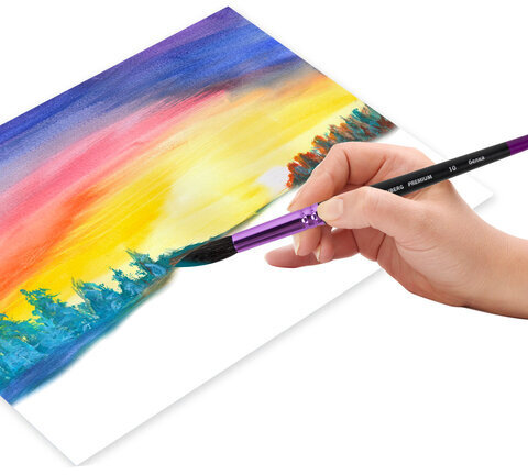 Кисть белка, круглая № 10, BRAUBERG PREMIUM, 200979