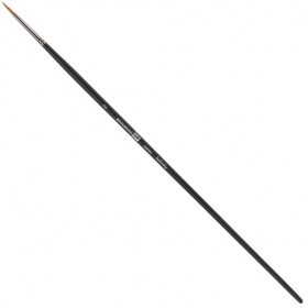 Кисть художественная проф. BRAUBERG ART CLASSIC, колонок, круглая, № 2, длинная ручка, 200923