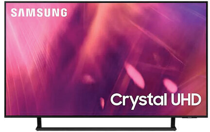 Телевизор SAMSUNG UE43AU9000UXRU, 43" (109 см), 3840x2160, 4K, 16:9, SmartTV, WiFi, Bluetooth, чёрный