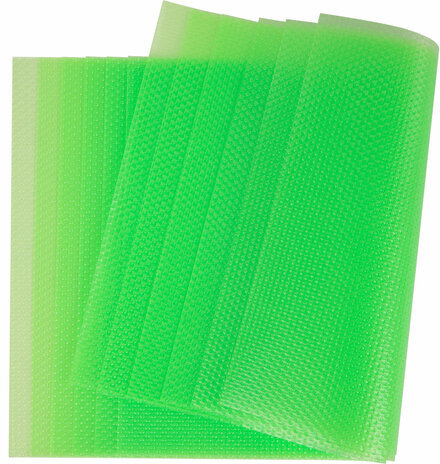 Коврики универсальные 6 шт., 30х45 см, для холодильника, полок, сервировки, салатовый, DASWERK, 609605