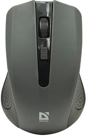 Мышь беспроводная DEFENDER Accura MM-935, 3 кнопки + 1 колесо-кнопка, оптическая, серая, 52936