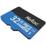Карта памяти microSDHC 32 ГБ NETAC P500 Standard, UHS-I U1, 80 Мб/с (class 10), адаптер, NT02P500STN-032G-R