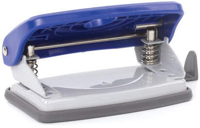 Дырокол BRAUBERG "Original", до 10 листов, синий, 227785